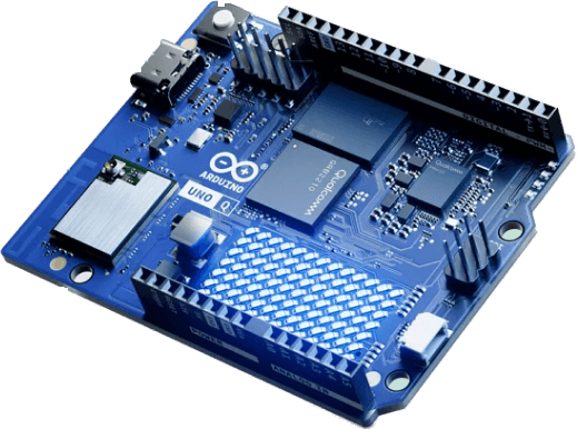 The Arduino UNO Q development board